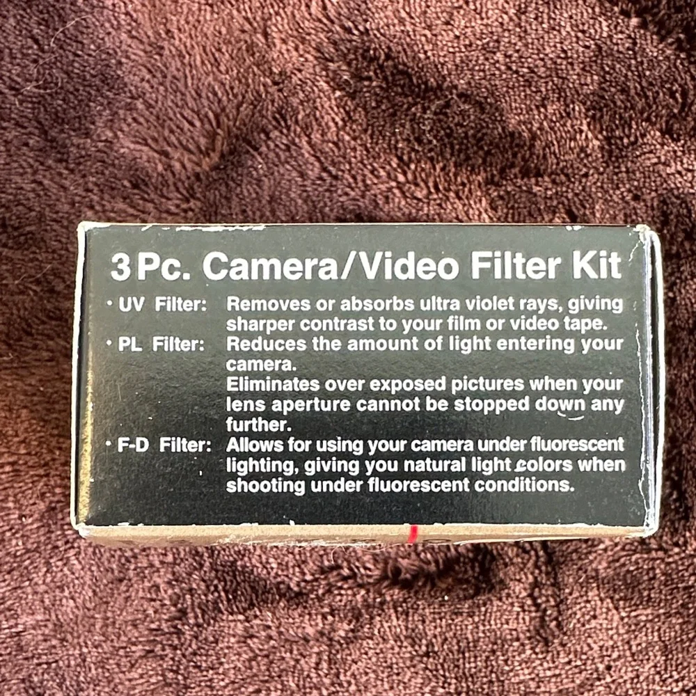 Camera/Video Filter Kit - Silver